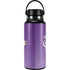 Purple Glitter Musical Heart Hydro Flask 32oz Wide Mouth Skin